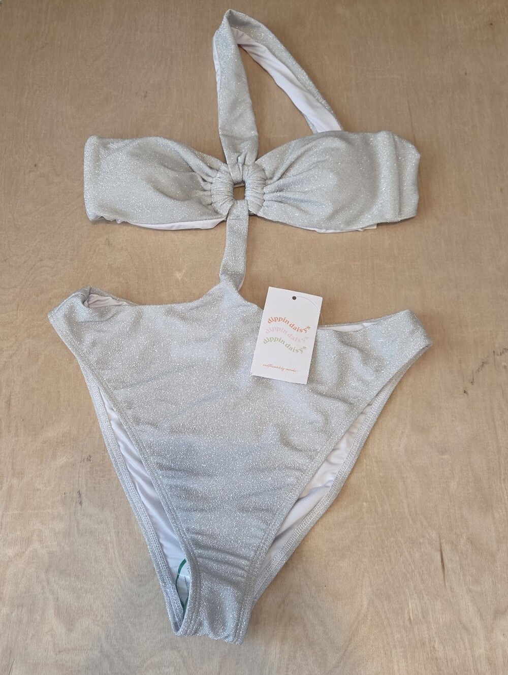 Dippin’ Daisy’s Spritz Eternal Silver One-Piece